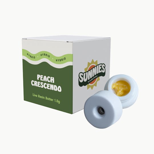 SunMed Growers - Peach Crescendo Live Resin Batter 1.0g - 1
