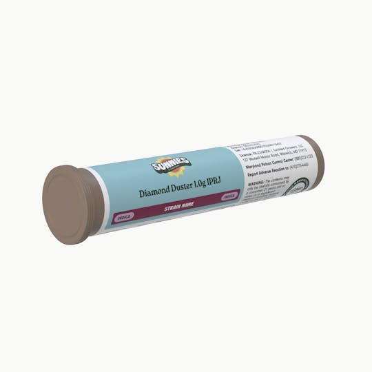 SunMed Growers - Purple Urkle Diamond Duster Infused Pre Roll 1.0g - 1