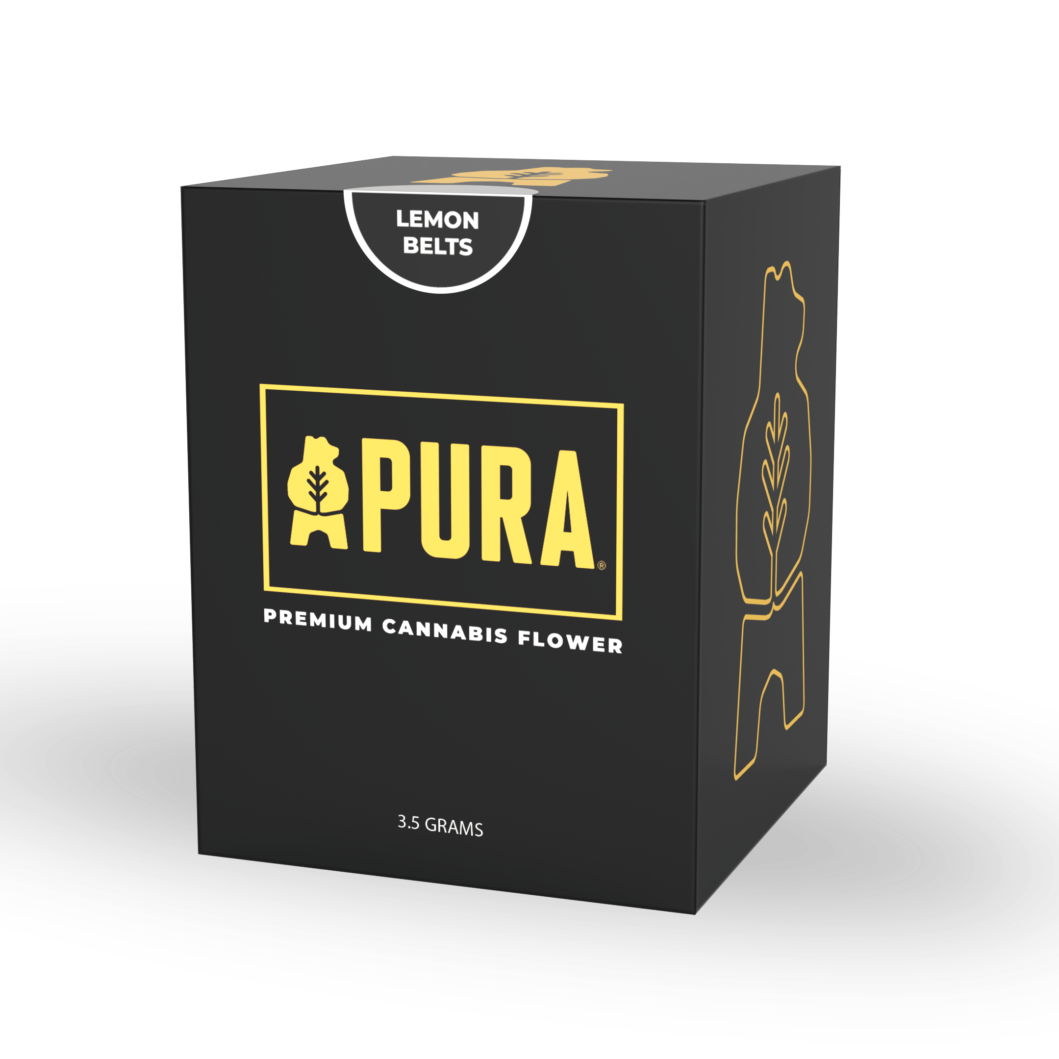 Pura - Pura Premium Flower (3.5g) - Lemon Belts - 1