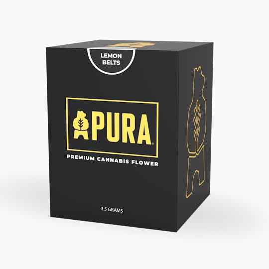 Pura - Pura Premium Flower (3.5g) - Lemon Belts - 1