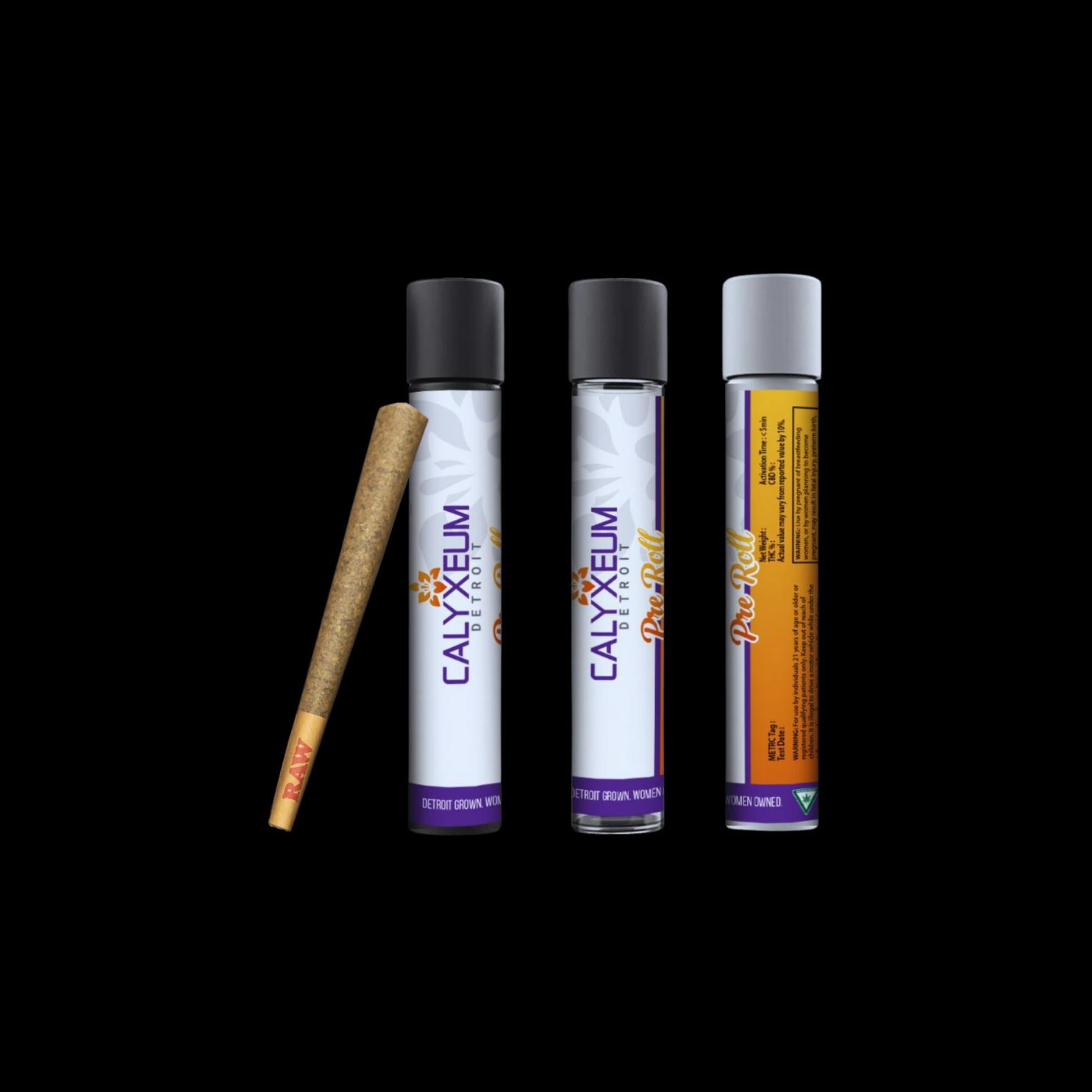 Calyxeum - Snow White X White Runtz Live Resin Infused Pre Roll 1g - 1