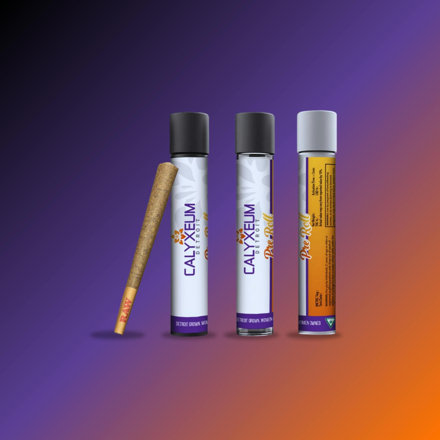 Calyxeum - Pink Pu**y X Live Resin Infused Pre Roll 1g - 1