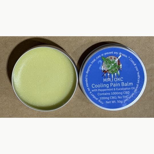 MMJ OKC - Cooling CBD Pain Balm by MMJ OKC - 1