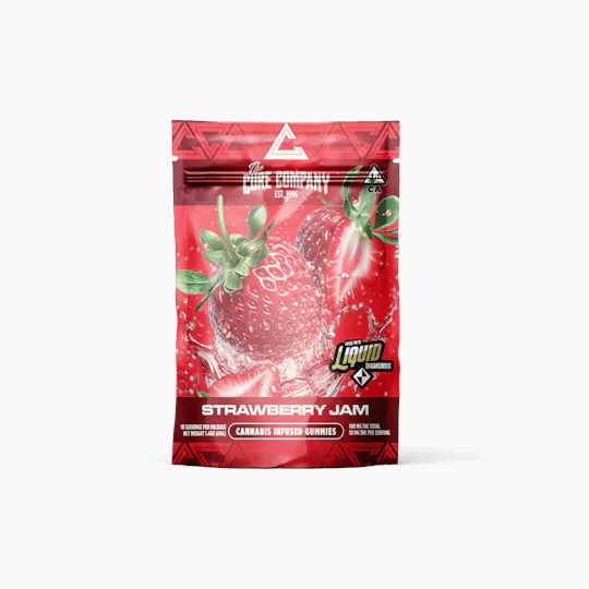 The Cure Company - The Cure Company | Strawberry Jam Gummies | 100mg | 10ct | 10mg/ea - 1