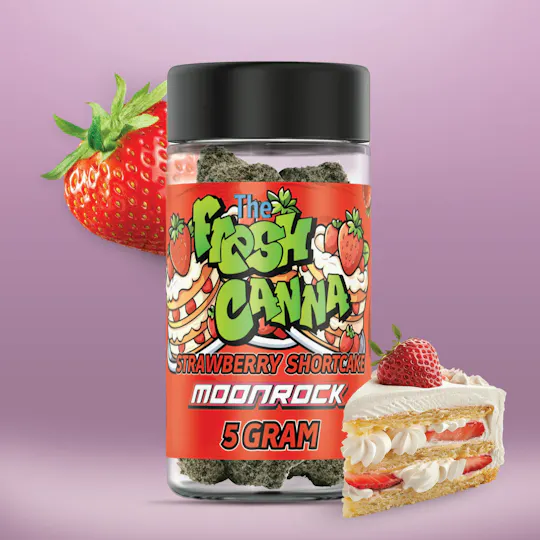 Fresh Canna - Fresh Canna | Strawberry Shortcake Moonrock | Infused Flower | 5g - 1