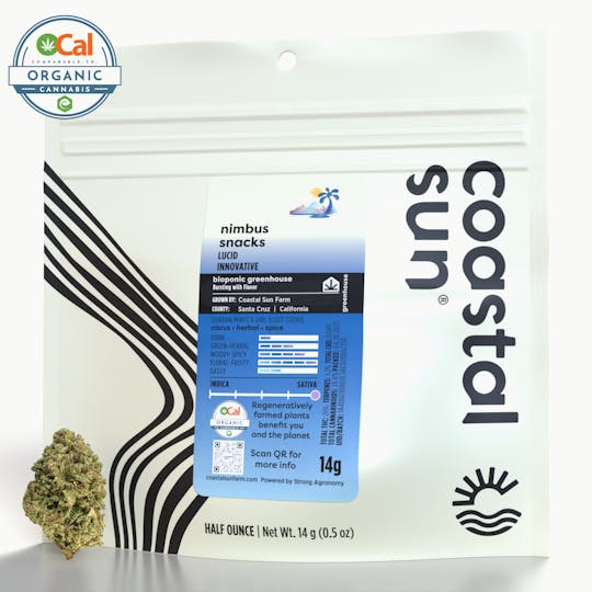 Coastal Sun - Nimbus Snacks Greenhouse Flower 14g - 1