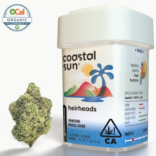 Coastal Sun - Heirheads Greenhouse Flower 3.5g - 1
