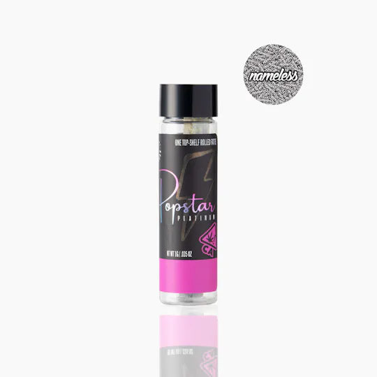 Rockstar Cannabis - Popstar Platinum | 1g | 1pk | Nameless Genetics Nameless OG - 1