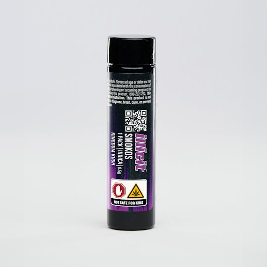 ILLICIT - Kingdom Kush 0.5g Smokos Preroll Single - 1