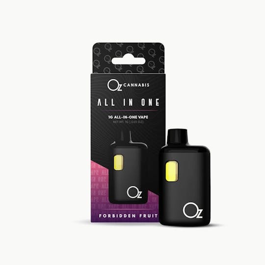 OZ Cannabis - Oz Cannabis Disposable Vape (1g) - Forbidden Fruit - 1