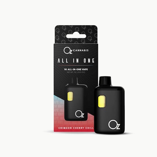 OZ Cannabis - Oz Cannabis Disposable Vape (1g) - Crimson Cherry Chill - 1