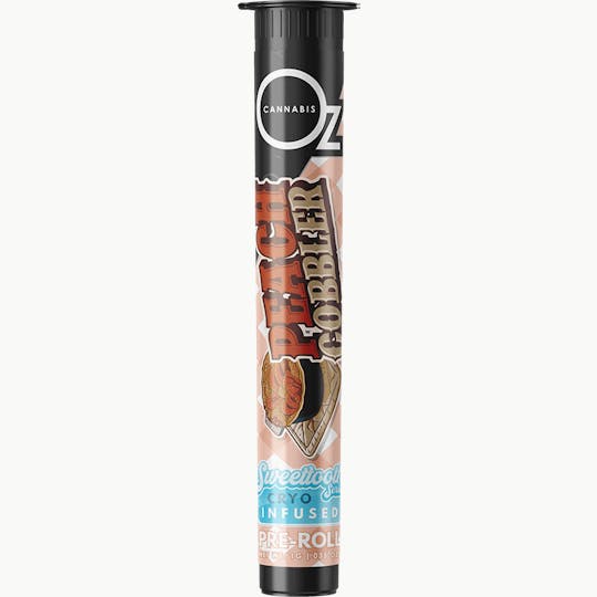 OZ Cannabis - Oz Cannabis Infused Pre-Roll (1g) - Peach Cobbler - 1
