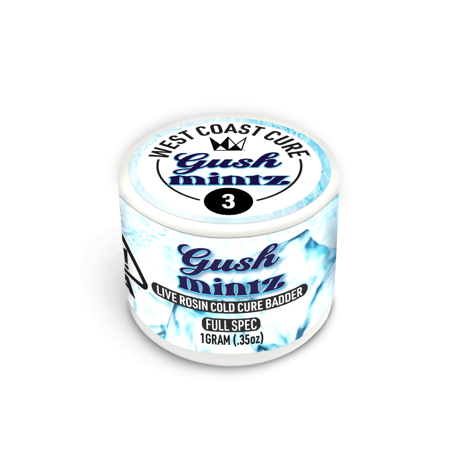 West Coast Cure - Gush Mintz - Live Rosin Cold Cure Badder - T3 - 1