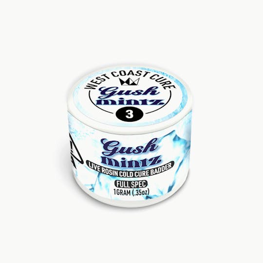 West Coast Cure - Gush Mintz - Live Rosin Cold Cure Badder - T3 - 1