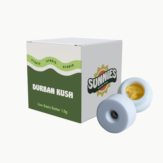 SunMed Growers - Durban Kush Live Resin Batter 1.0g - 1