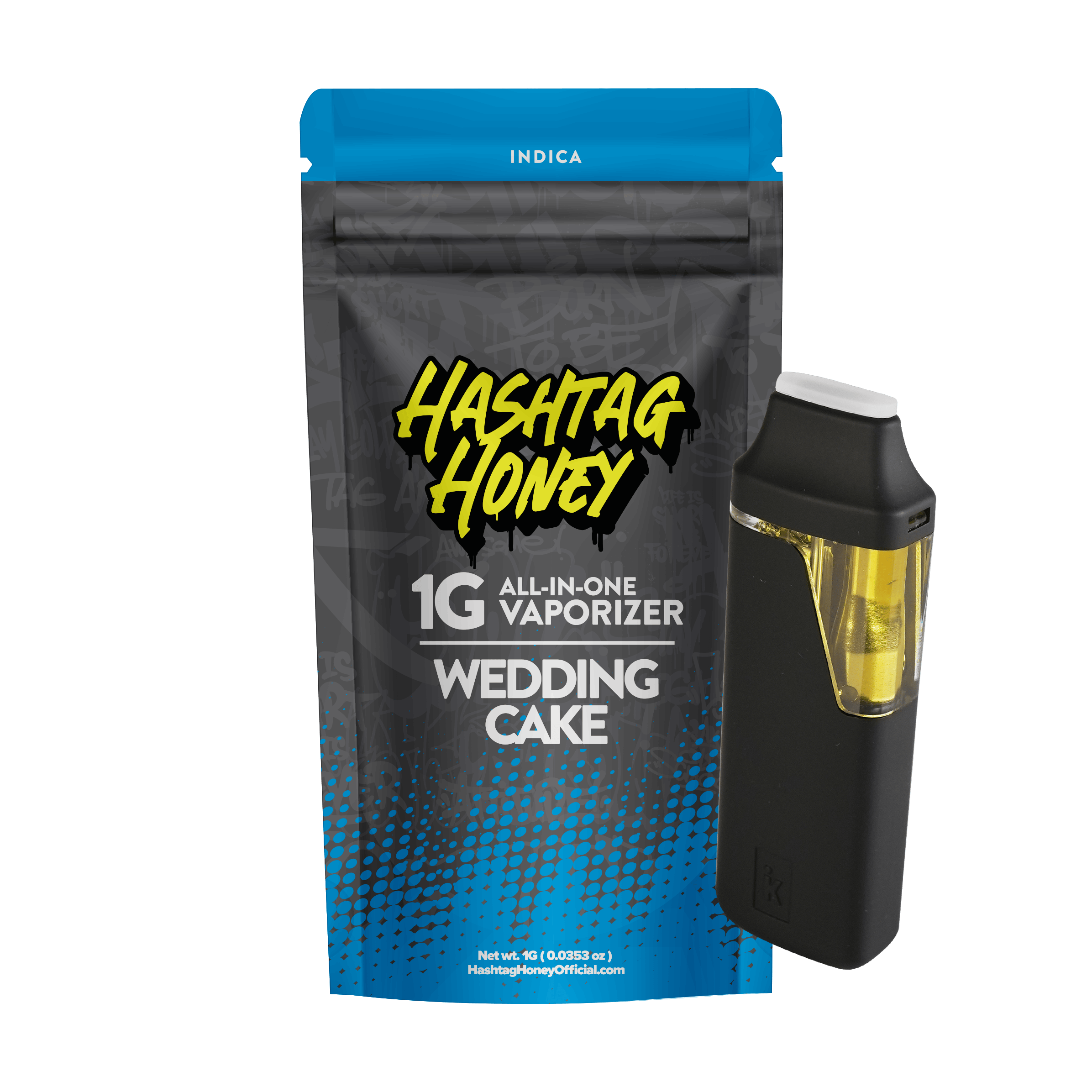 Hashtag Honey - Hashtag Honey - Wedding Cake - 1g AIO - 1