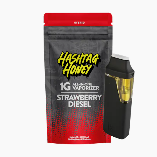 Hashtag Honey - Hashtag Honey - Strawberry Diesel - 1g AIO - 1