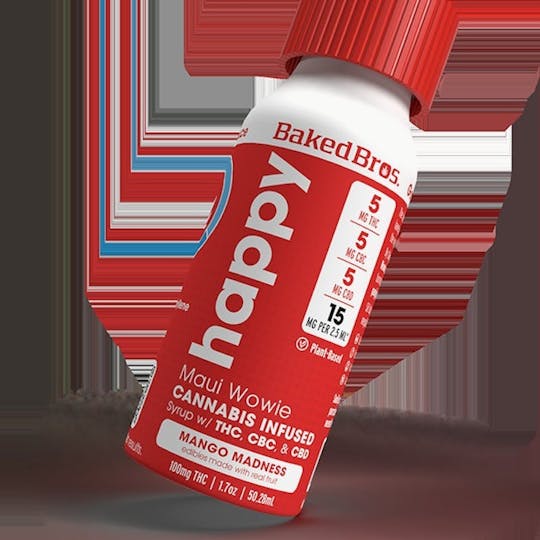 Baked Bros - Baked Bros Happy | Mango Madness Syrup 1:1:1 | 100mg - 1