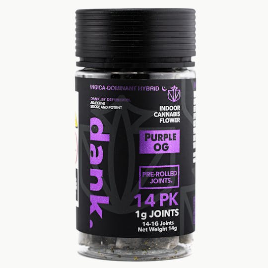 Dank By Definition - PURPLE OG (14 PACK PRE-ROLL) - 1