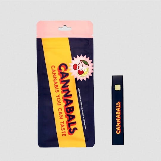 Cannabals - Lemon Cherry Gelato - Disposable Vape Cartridge - 1 Gram - 1