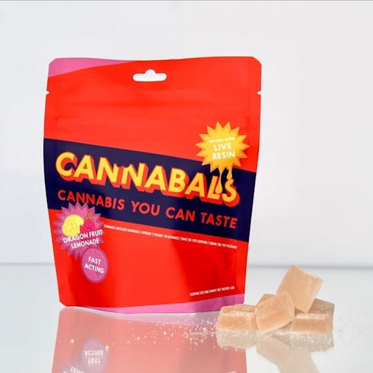 Cannabals - Dragonfruit Lemonade - Live Resin Gummies - 100mg - 1