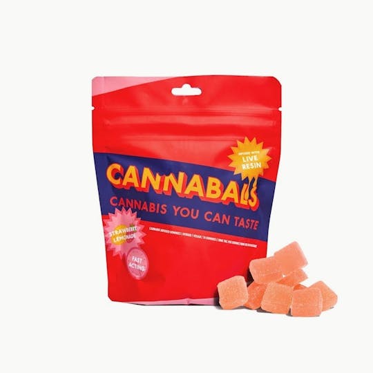 Cannabals - Strawberry Lemonade - Live Resin Gummies - 100mg - 1