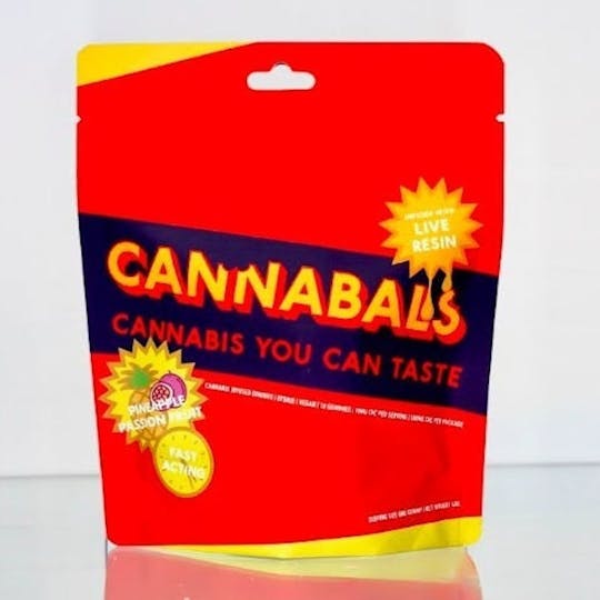 Cannabals - Pineapple Passionfruit - Live Resin Gummies - 100mg - 1