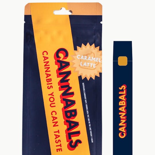 Cannabals - Caramel Latte - Disposable Vape Cartridge - 1 Gram - 1