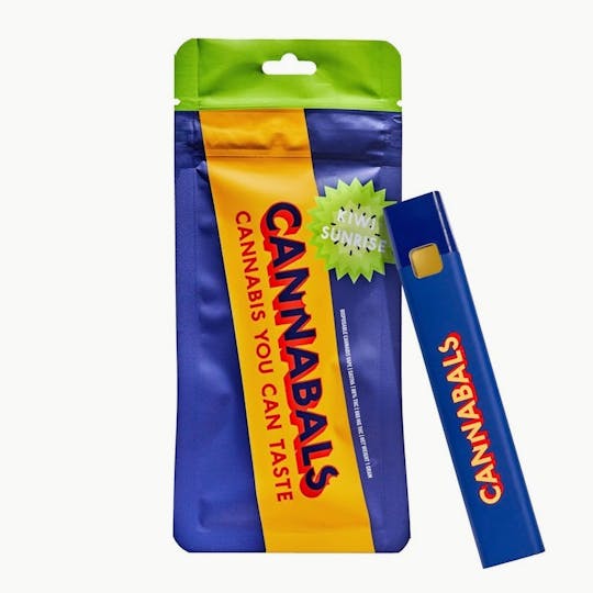Cannabals - Kiwi Sunrise - Disposable Vape Cartridge - 1 Gram - 1