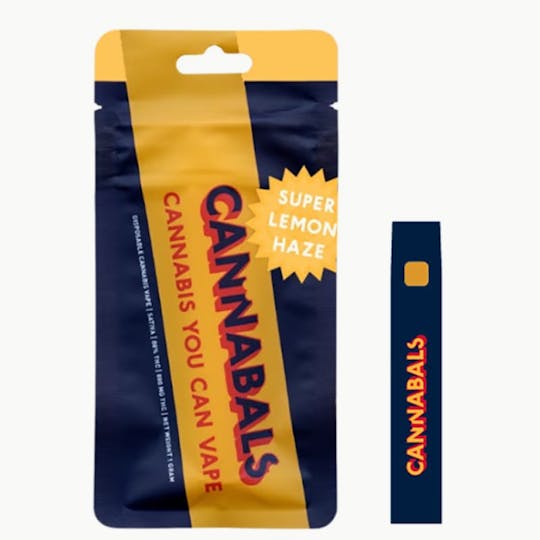 Cannabals - Super Lemon Haze - Disposable Vape Cartridge - 1 Gram - 1