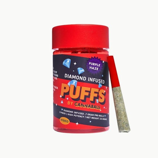 Cannabals - Purple Haze - Puff Prerolls - 7pk 0.7g - 1