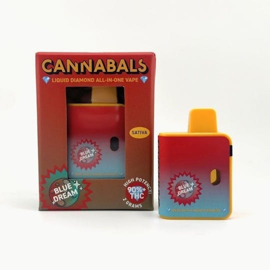 Cannabals - Blue Dream - Liquid Diamonds Disposable Vape Cartridge - 2 Gram - 1