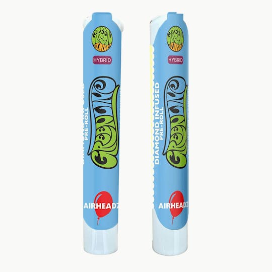 Greenline - Air Headz - Diamond Infused - Indoor Flower Pre-Roll - Hybrid - 1g - 1
