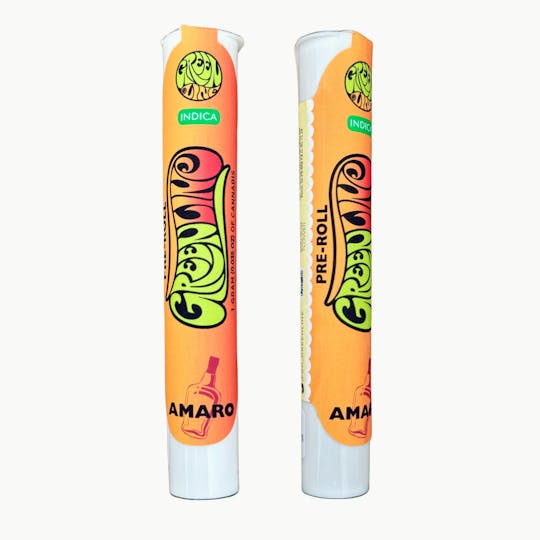 Greenline - Amaro - Indoor Flower Pre-Roll - Indica - 1g - 1