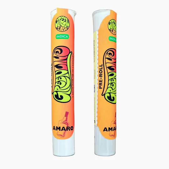 Greenline - Amaro - Indoor Flower Pre-Roll - Indica - 1g - 1