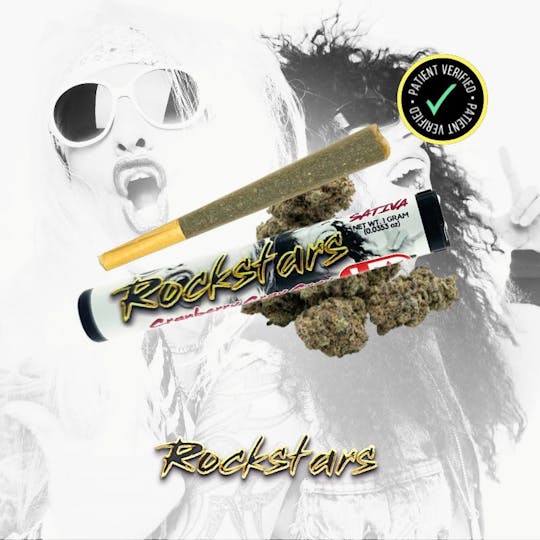 Rockstars - Rockstars | 1g Pre Roll | Cranberry Cray Cray - 1