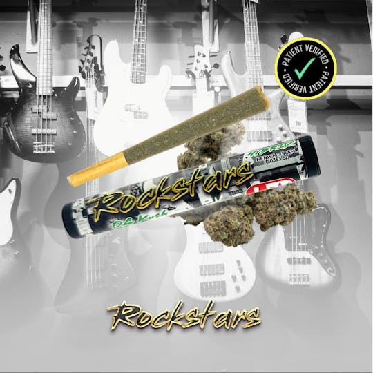 Rockstars - Rockstars | 1g Pre Roll | OG Kush - 1