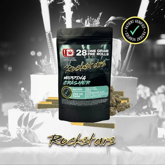 Rockstars - Rockstars | 28g Pre Roll Pack | Wedding Crasher - 1
