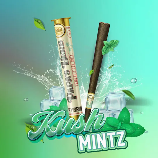 Papa's Herb - Kush Mintz | Blunt | 1g - 1
