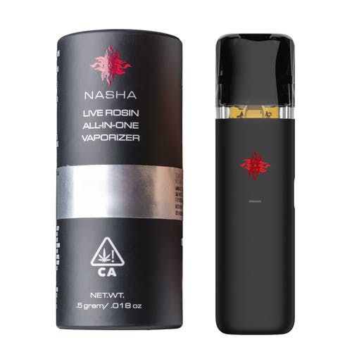 NASHA - Moroccan Peaches Live Rosin V2 All-In-One Vape 0.5 gram - 1