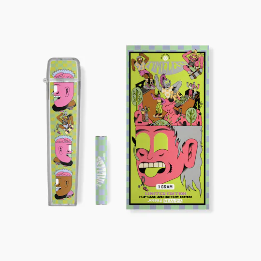 Timeless Vapes - Shred For The Cure 2025 Flip Case & Battery Combo | Battery | 1g - 1