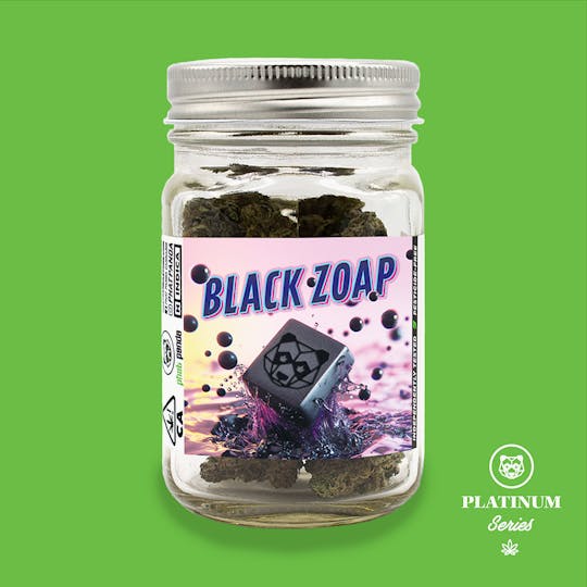 Phat Panda - Black Zoap Mason Jar - CA - 1