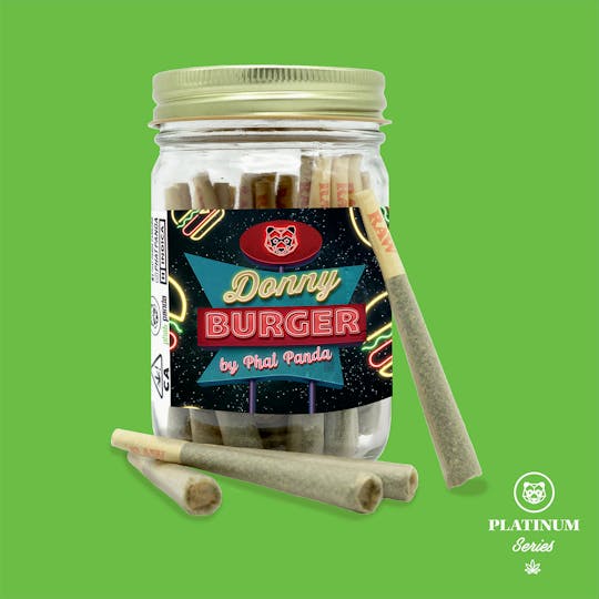 Phat Panda - Donny Burger Preroll Pack 28g (28 x 1g) - CA - 1
