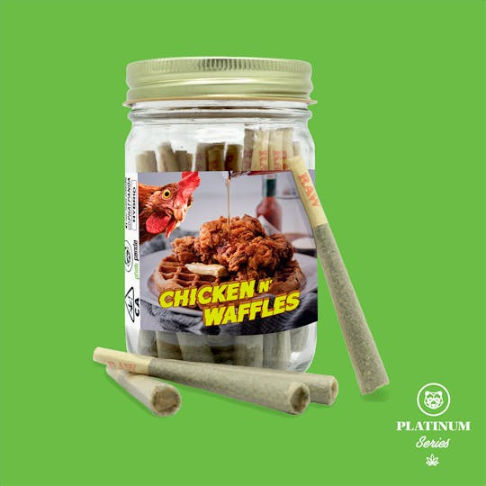 Phat Panda - Chicken N Waffles Preroll Pack 28g (28 x 1g) - CA - 1