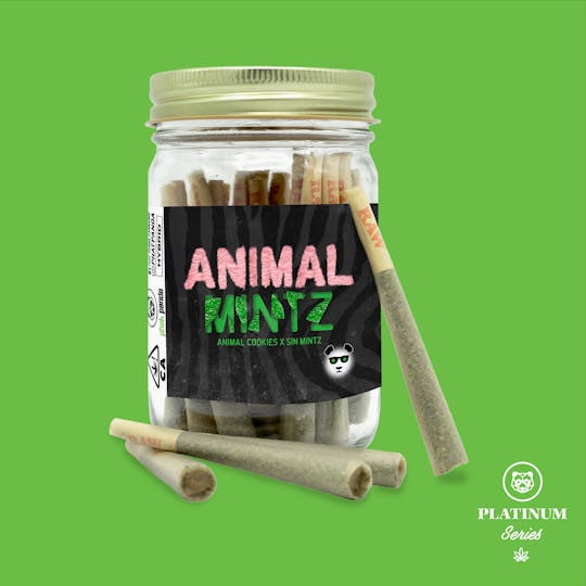 Phat Panda - Animal Mintz Preroll Pack 28g (28 x 1g) - CA - 1