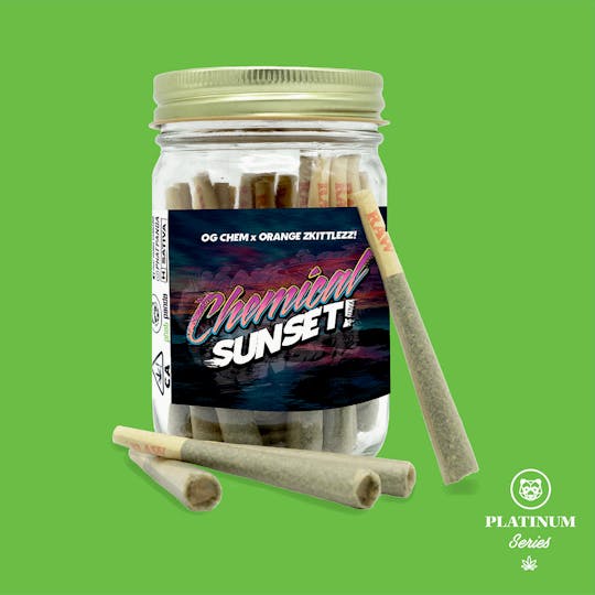 Phat Panda - Chemical Sunset Preroll Pack 28g (28 x 1g) - CA - 1