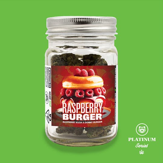 Phat Panda - Raspberry Burger Mason Jar - CA - 1