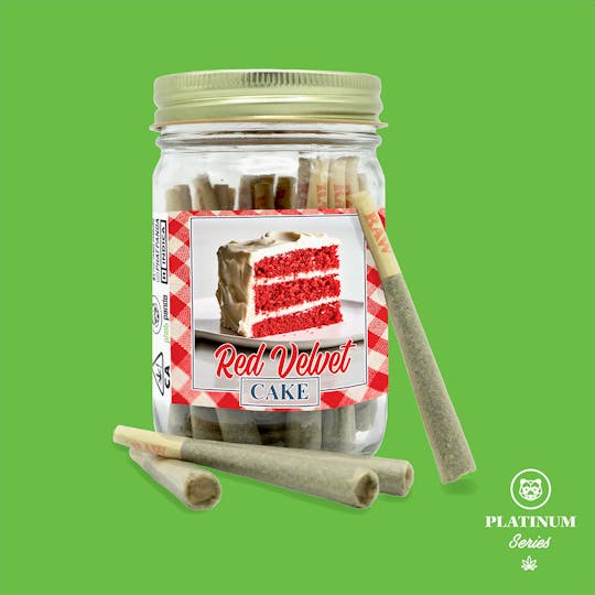 Phat Panda - Red Velvet Cake Preroll Pack 28g (28 x 1g) - CA - 1