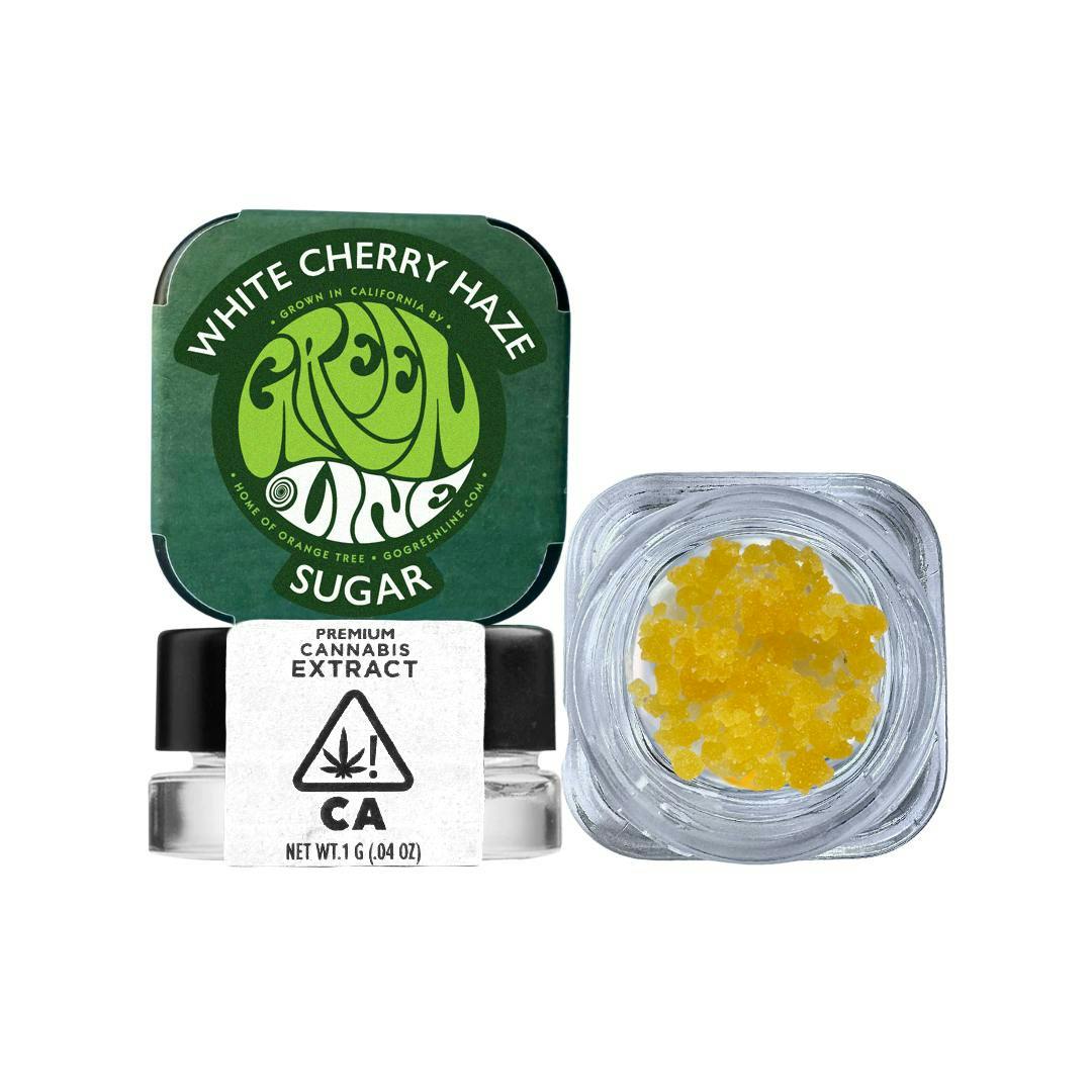 Greenline - White Cherry Haze - Sugar - Extract - Sativa Hybrid - 1G - 1