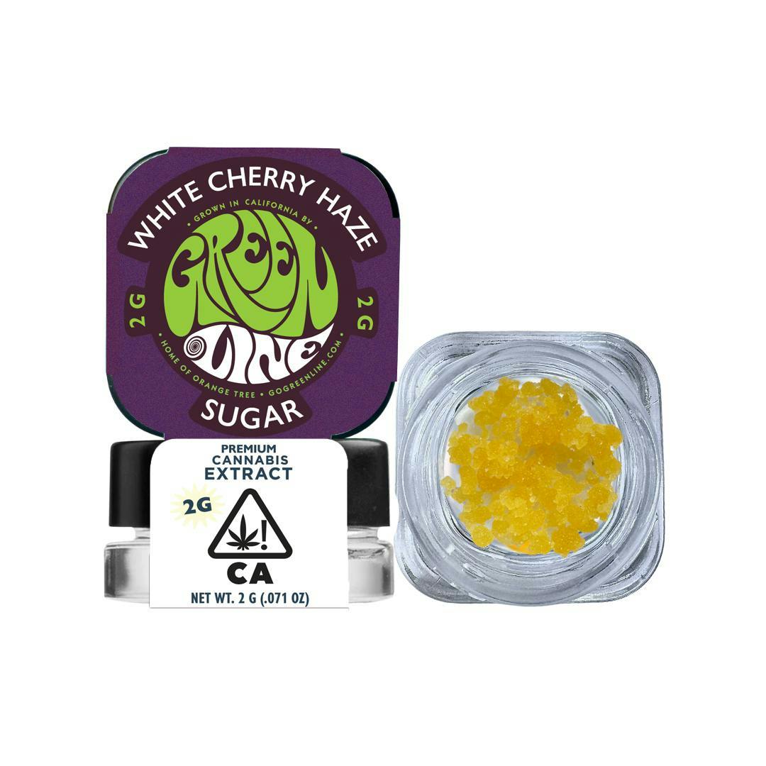 Greenline - White Cherry Haze - Sugar - Extract - Sativa Hybrid - 2G - 1